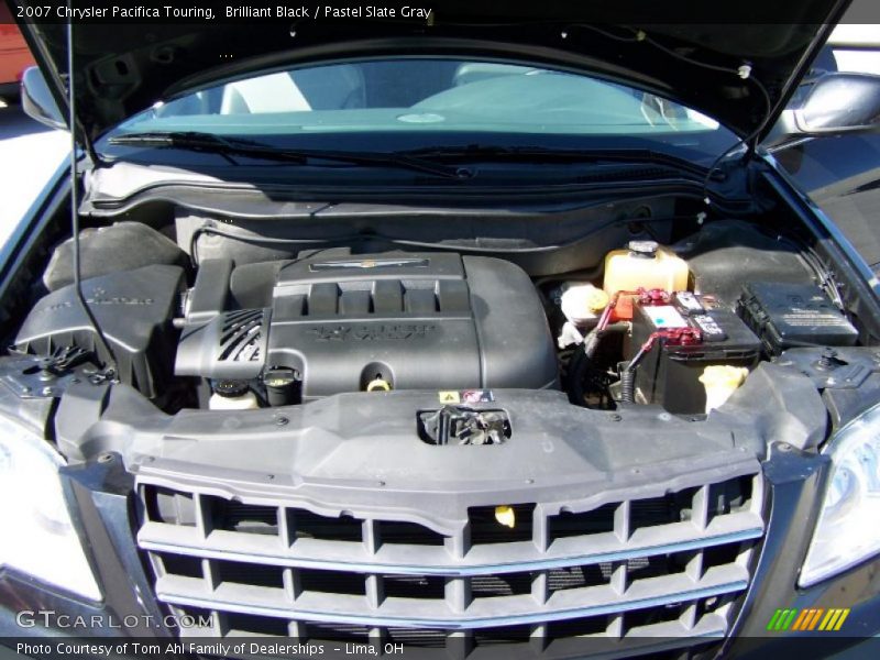 Brilliant Black / Pastel Slate Gray 2007 Chrysler Pacifica Touring