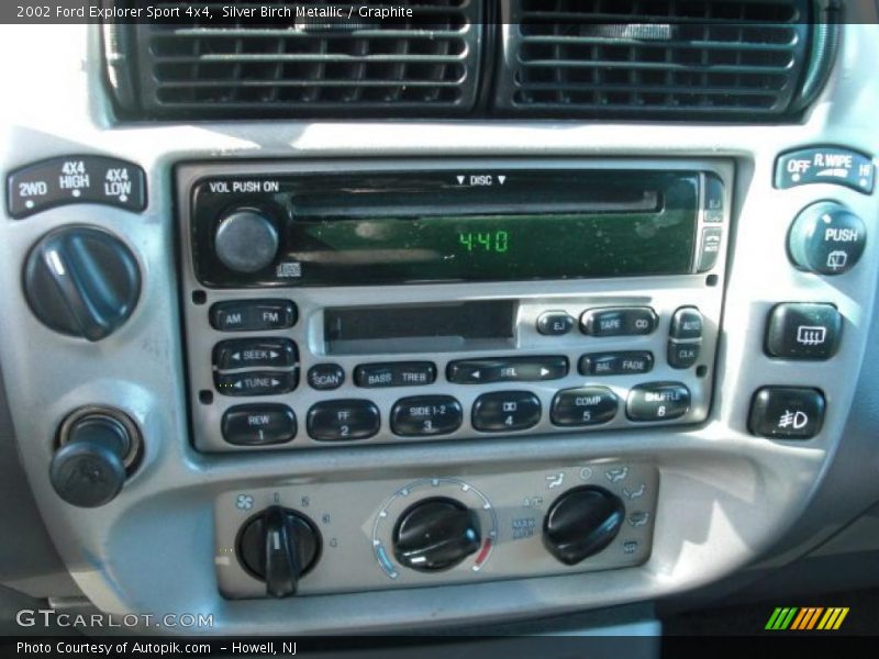 Silver Birch Metallic / Graphite 2002 Ford Explorer Sport 4x4