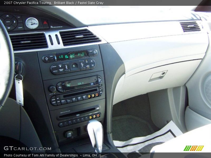 Brilliant Black / Pastel Slate Gray 2007 Chrysler Pacifica Touring