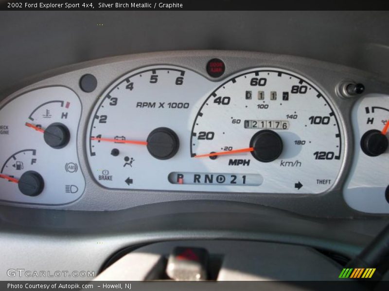 Silver Birch Metallic / Graphite 2002 Ford Explorer Sport 4x4
