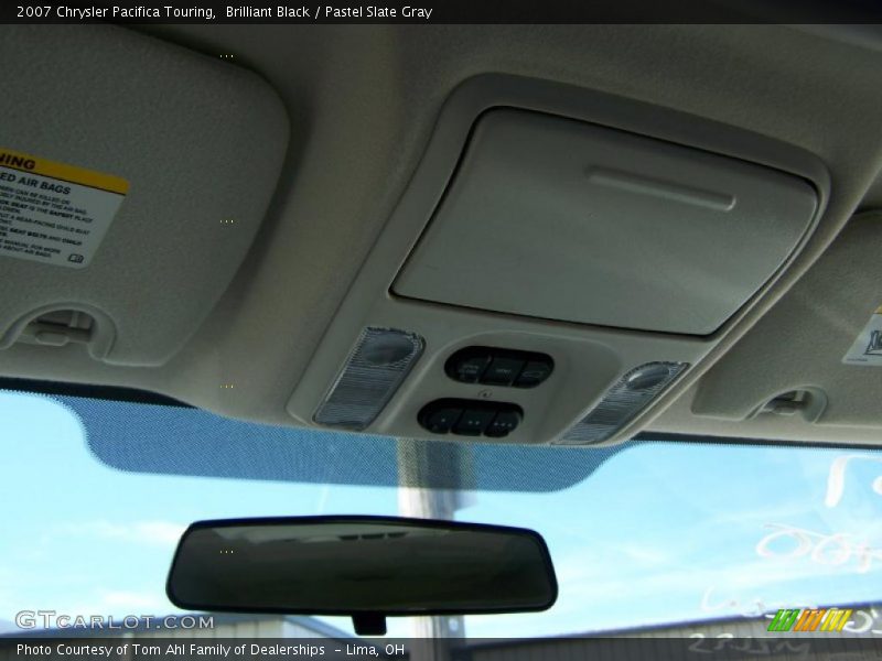 Brilliant Black / Pastel Slate Gray 2007 Chrysler Pacifica Touring