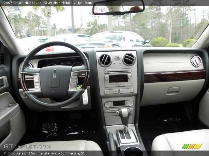 Silver Birch Metallic / Light Stone 2007 Lincoln MKZ Sedan