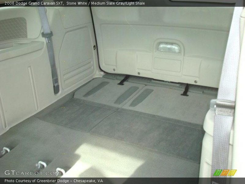 Stone White / Medium Slate Gray/Light Shale 2008 Dodge Grand Caravan SXT