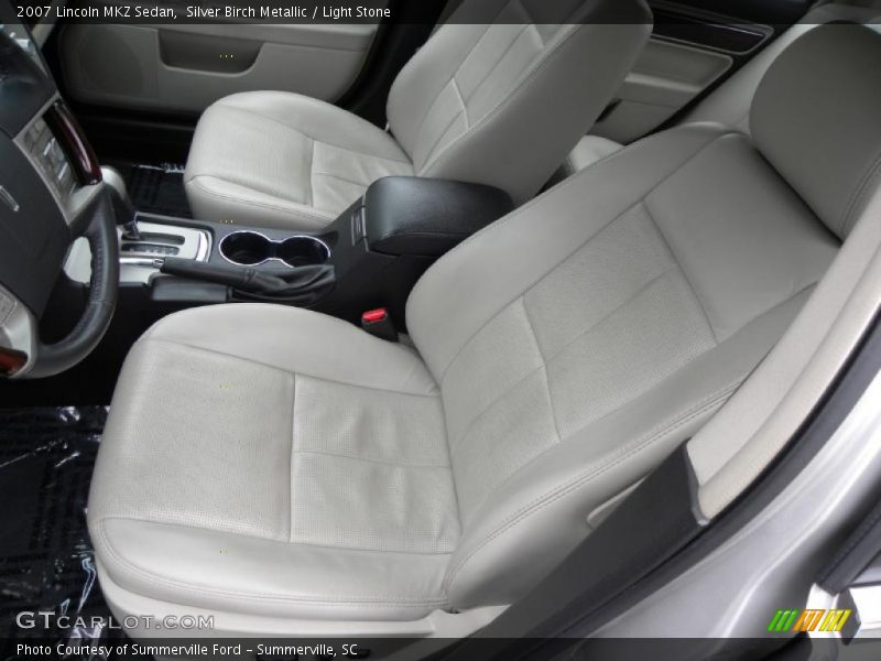 Silver Birch Metallic / Light Stone 2007 Lincoln MKZ Sedan