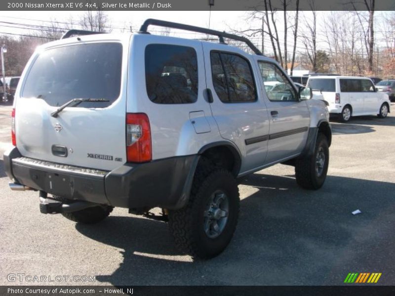 Silver Ice Metallic / Dusk 2000 Nissan Xterra XE V6 4x4