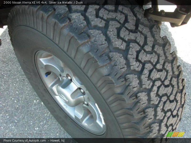 Silver Ice Metallic / Dusk 2000 Nissan Xterra XE V6 4x4