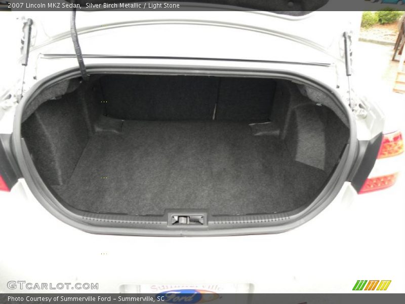 Silver Birch Metallic / Light Stone 2007 Lincoln MKZ Sedan