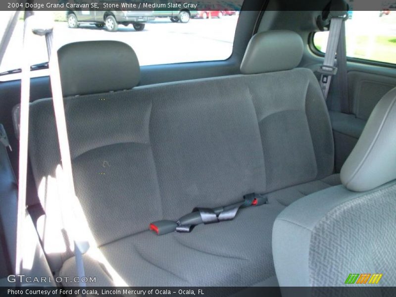 Stone White / Medium Slate Gray 2004 Dodge Grand Caravan SE