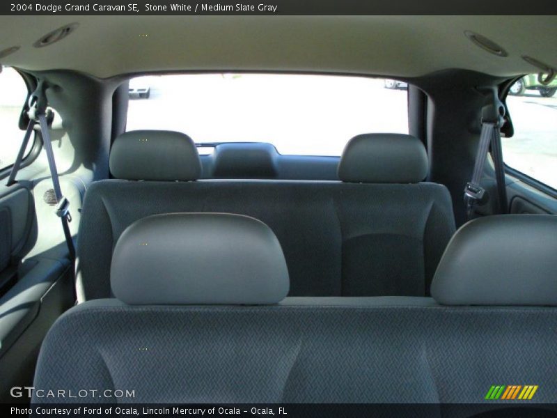 Stone White / Medium Slate Gray 2004 Dodge Grand Caravan SE