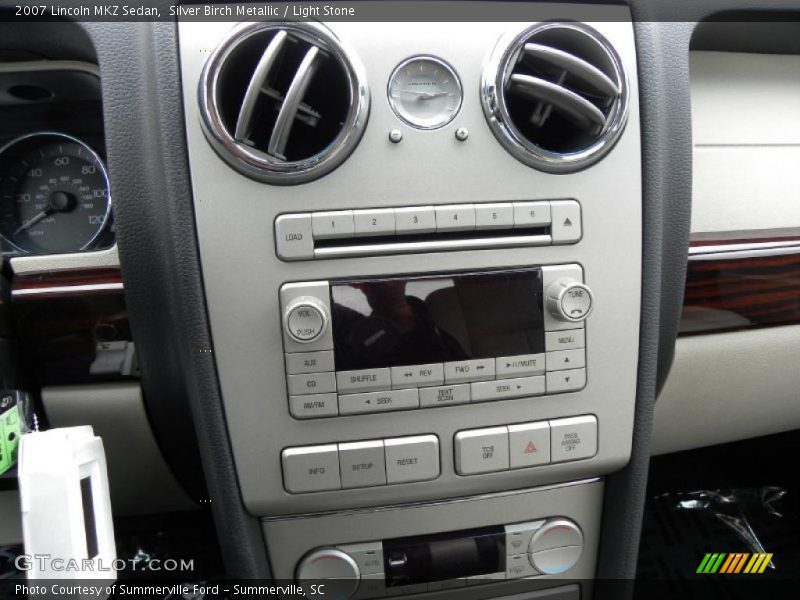 Silver Birch Metallic / Light Stone 2007 Lincoln MKZ Sedan