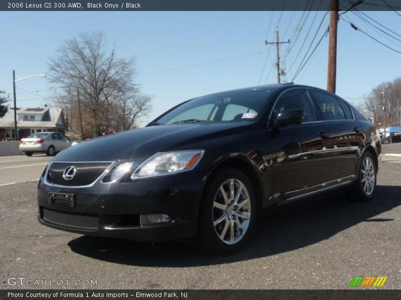 Black Onyx / Black 2006 Lexus GS 300 AWD