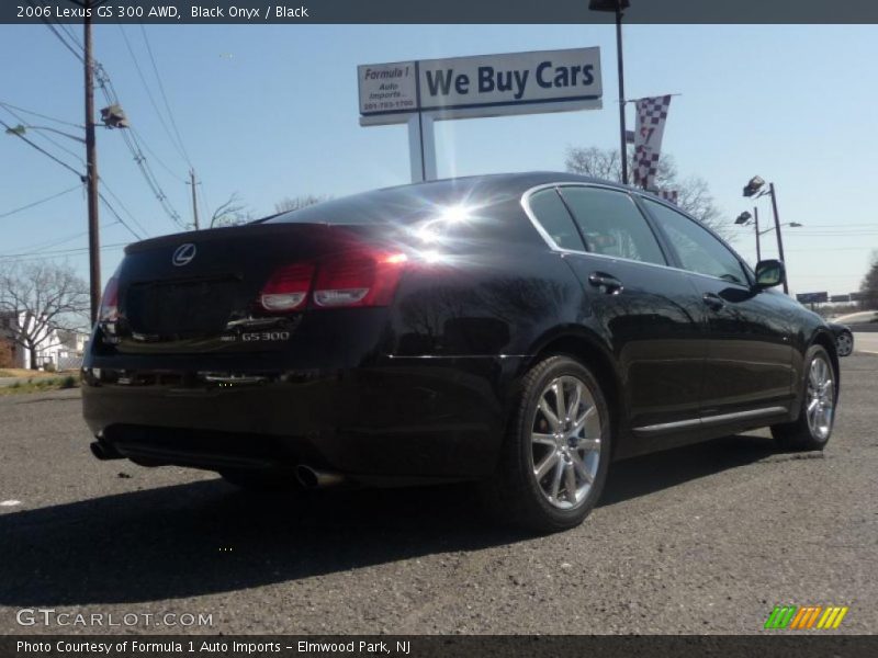 Black Onyx / Black 2006 Lexus GS 300 AWD