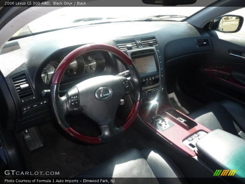 Black Onyx / Black 2006 Lexus GS 300 AWD