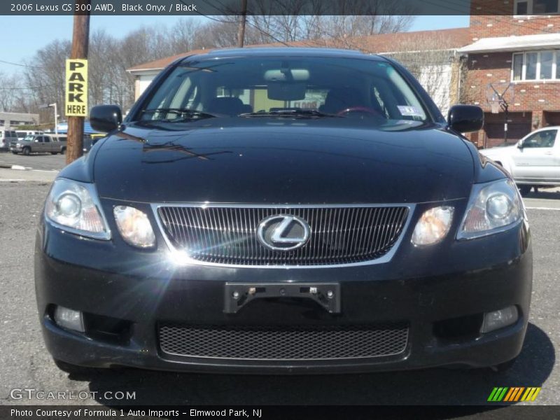 Black Onyx / Black 2006 Lexus GS 300 AWD