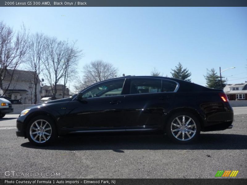Black Onyx / Black 2006 Lexus GS 300 AWD