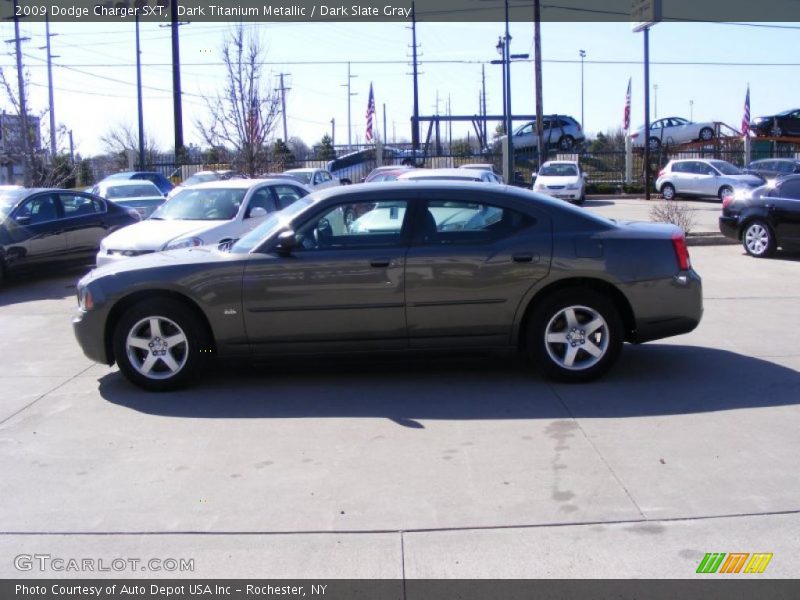 Dark Titanium Metallic / Dark Slate Gray 2009 Dodge Charger SXT