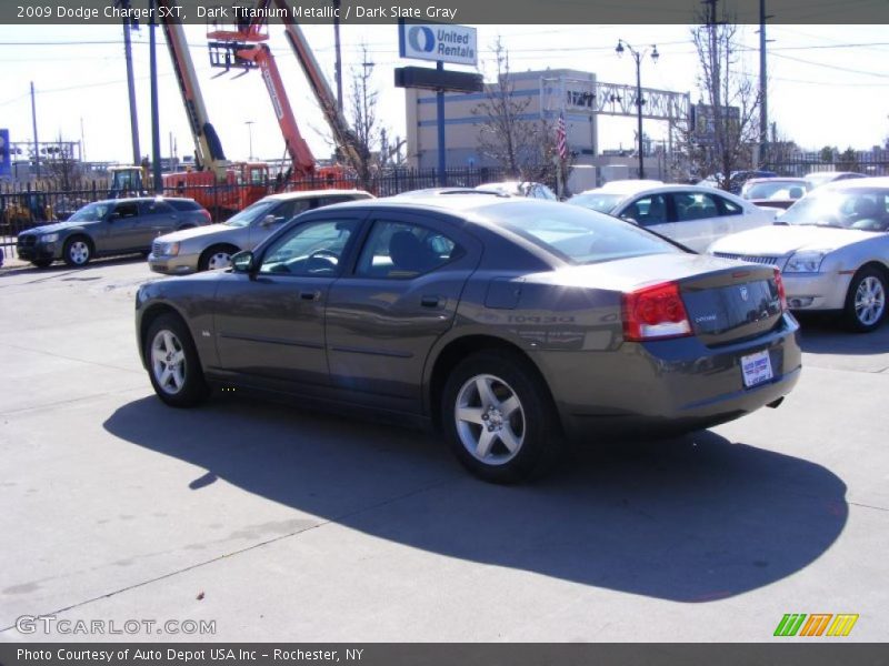 Dark Titanium Metallic / Dark Slate Gray 2009 Dodge Charger SXT
