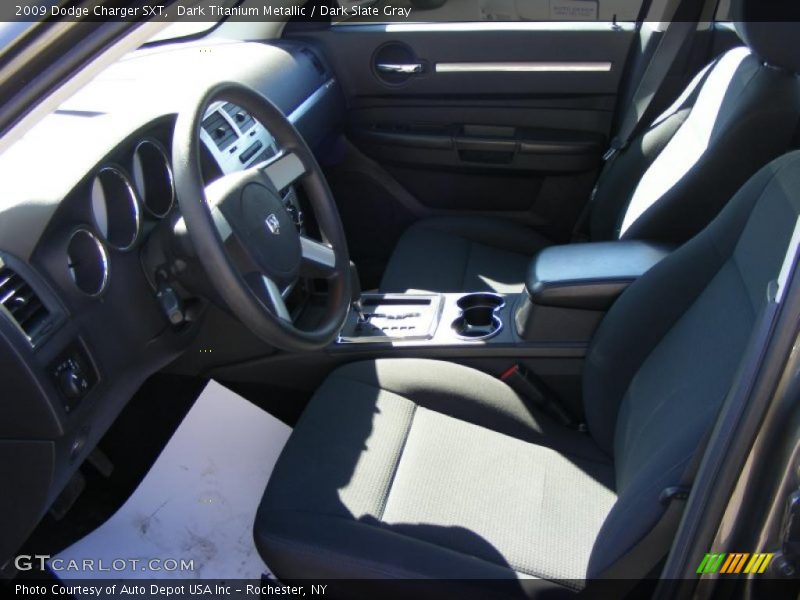 Dark Titanium Metallic / Dark Slate Gray 2009 Dodge Charger SXT