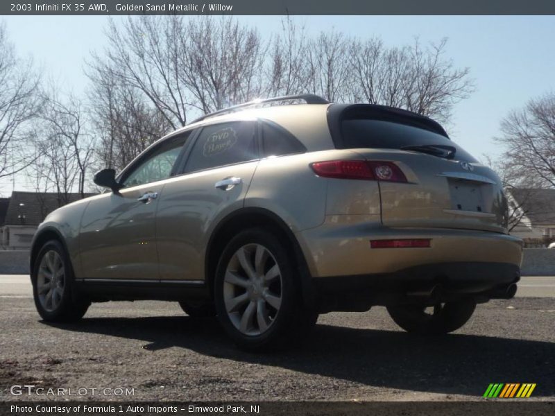 Golden Sand Metallic / Willow 2003 Infiniti FX 35 AWD