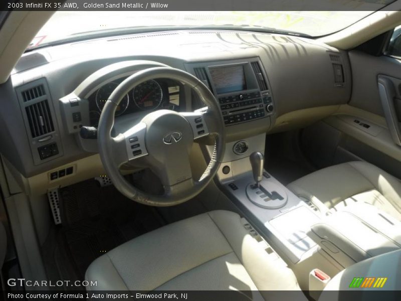 Golden Sand Metallic / Willow 2003 Infiniti FX 35 AWD