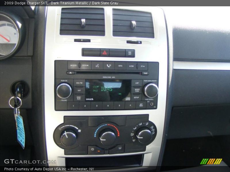 Dark Titanium Metallic / Dark Slate Gray 2009 Dodge Charger SXT