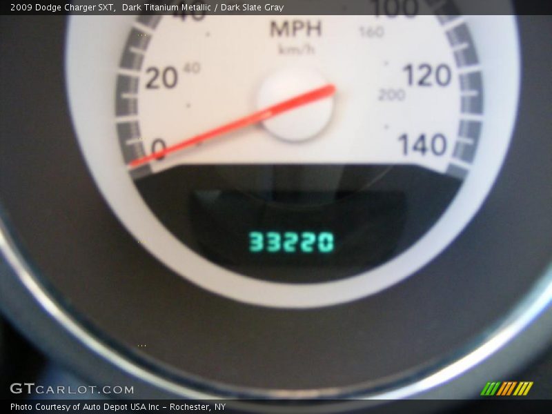 Dark Titanium Metallic / Dark Slate Gray 2009 Dodge Charger SXT