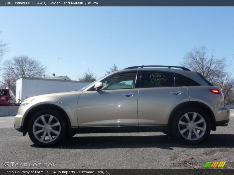Golden Sand Metallic / Willow 2003 Infiniti FX 35 AWD