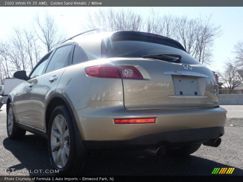 Golden Sand Metallic / Willow 2003 Infiniti FX 35 AWD