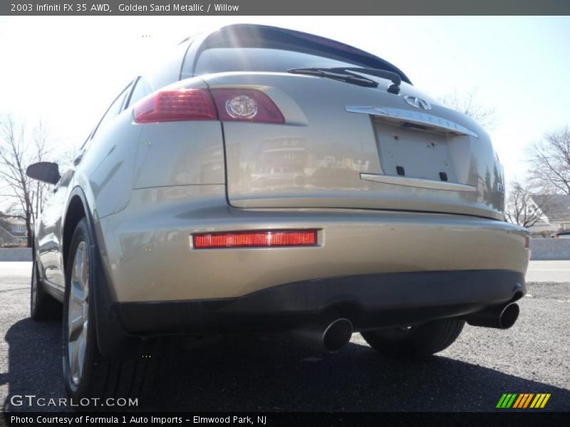 Golden Sand Metallic / Willow 2003 Infiniti FX 35 AWD