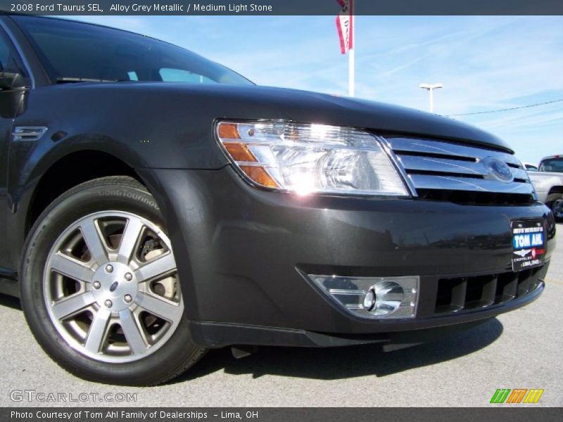 Alloy Grey Metallic / Medium Light Stone 2008 Ford Taurus SEL