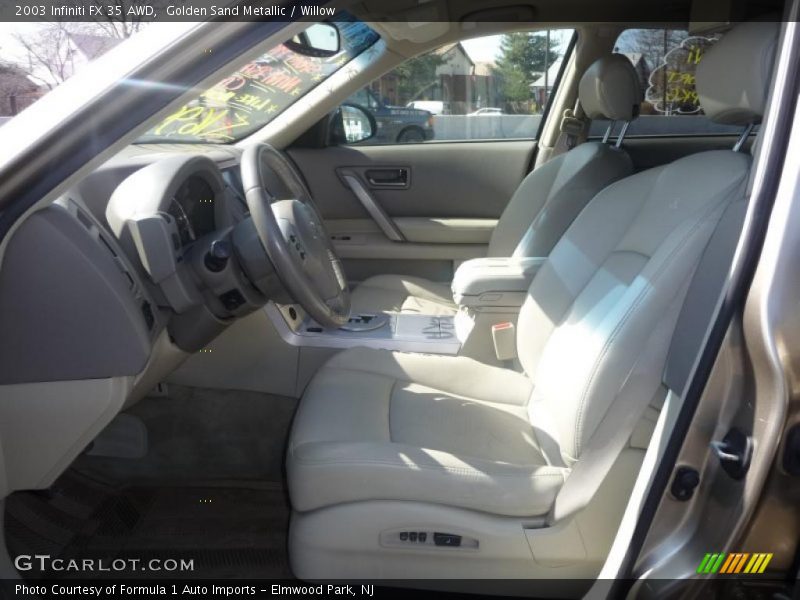 Golden Sand Metallic / Willow 2003 Infiniti FX 35 AWD