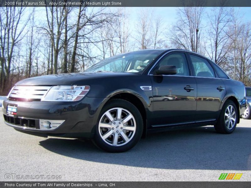 Alloy Grey Metallic / Medium Light Stone 2008 Ford Taurus SEL