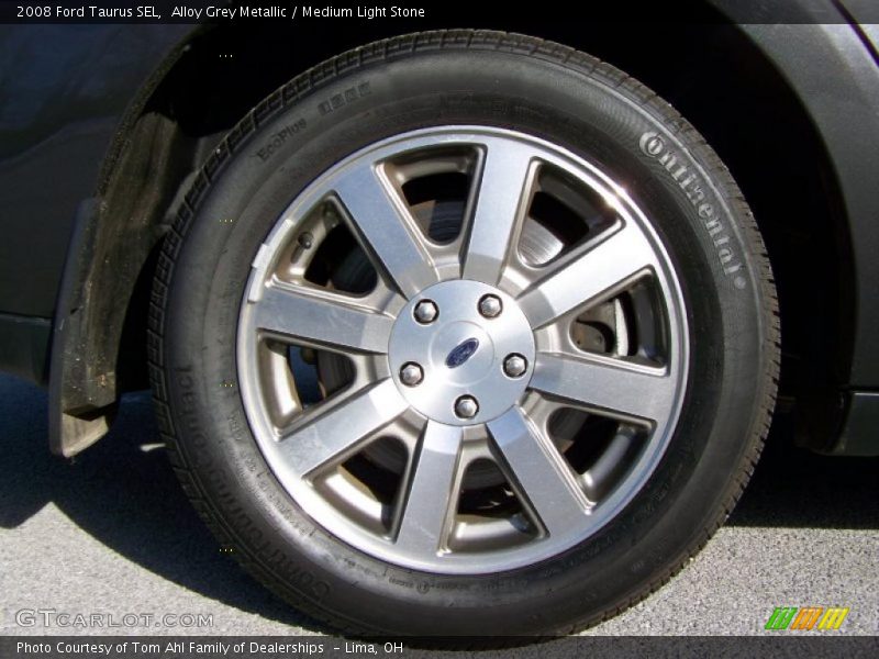 Alloy Grey Metallic / Medium Light Stone 2008 Ford Taurus SEL