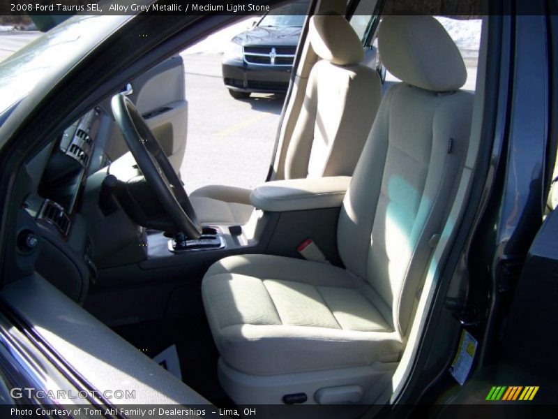 Alloy Grey Metallic / Medium Light Stone 2008 Ford Taurus SEL