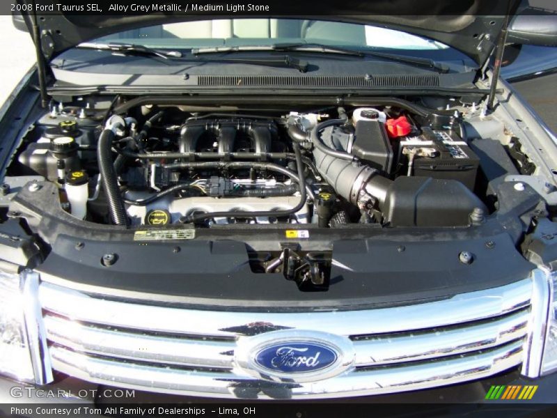Alloy Grey Metallic / Medium Light Stone 2008 Ford Taurus SEL
