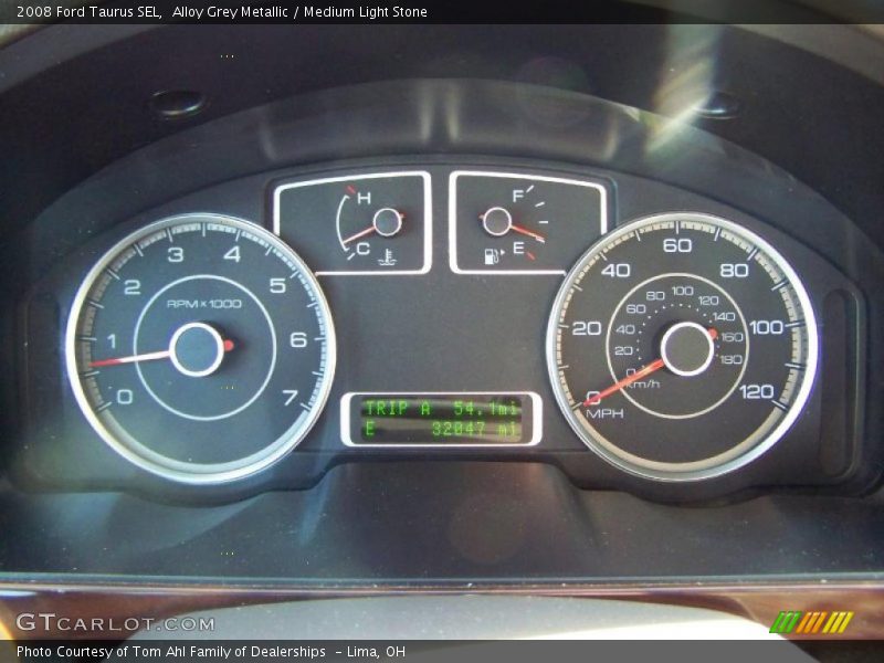 Alloy Grey Metallic / Medium Light Stone 2008 Ford Taurus SEL