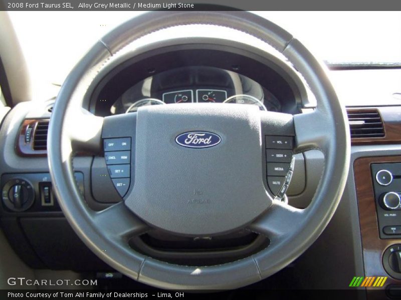 Alloy Grey Metallic / Medium Light Stone 2008 Ford Taurus SEL