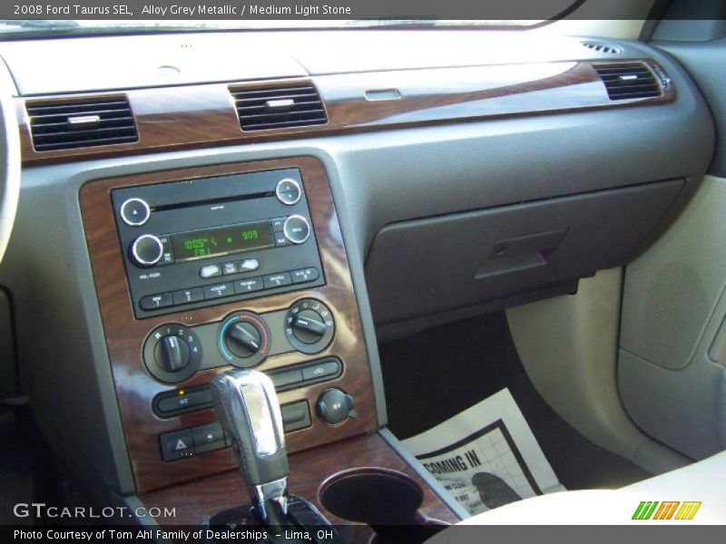 Alloy Grey Metallic / Medium Light Stone 2008 Ford Taurus SEL