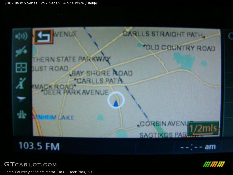 Alpine White / Beige 2007 BMW 5 Series 525xi Sedan