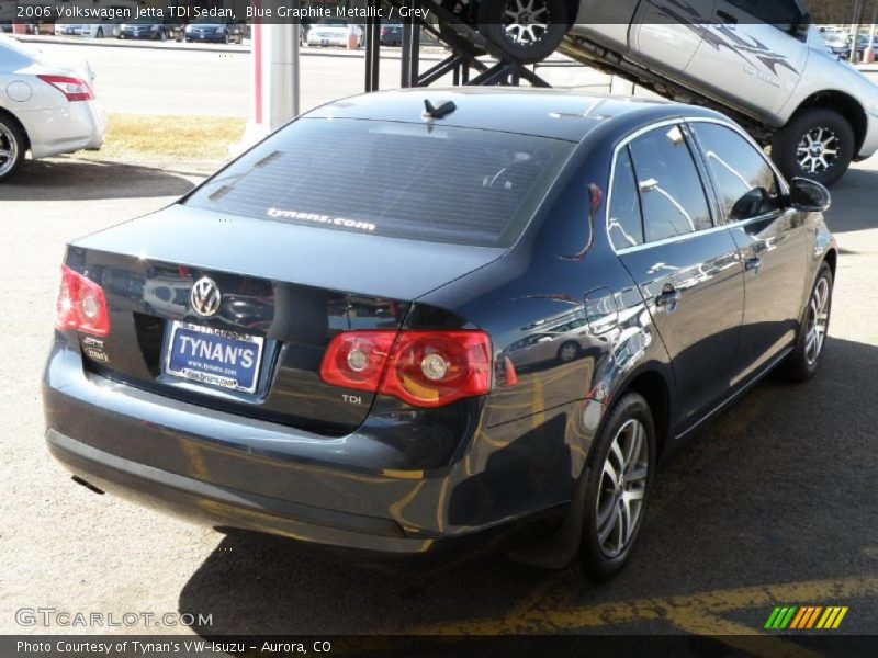 Blue Graphite Metallic / Grey 2006 Volkswagen Jetta TDI Sedan