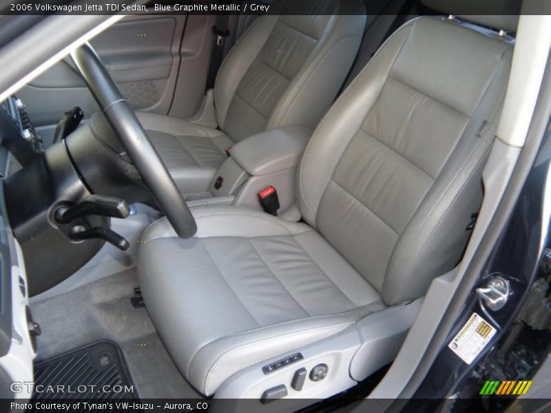 Blue Graphite Metallic / Grey 2006 Volkswagen Jetta TDI Sedan