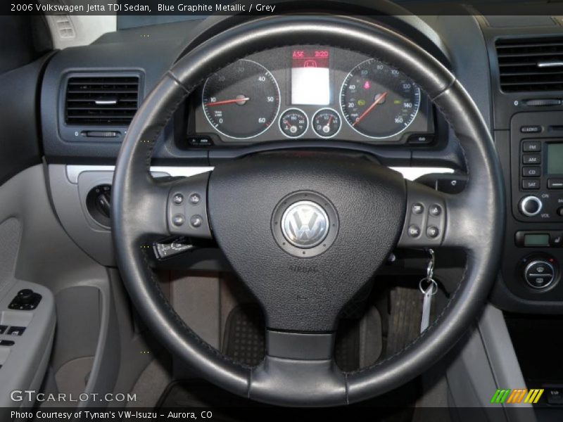 Blue Graphite Metallic / Grey 2006 Volkswagen Jetta TDI Sedan