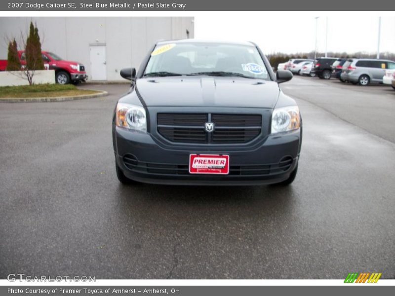 Steel Blue Metallic / Pastel Slate Gray 2007 Dodge Caliber SE
