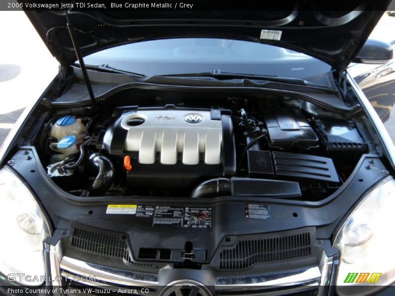 Blue Graphite Metallic / Grey 2006 Volkswagen Jetta TDI Sedan