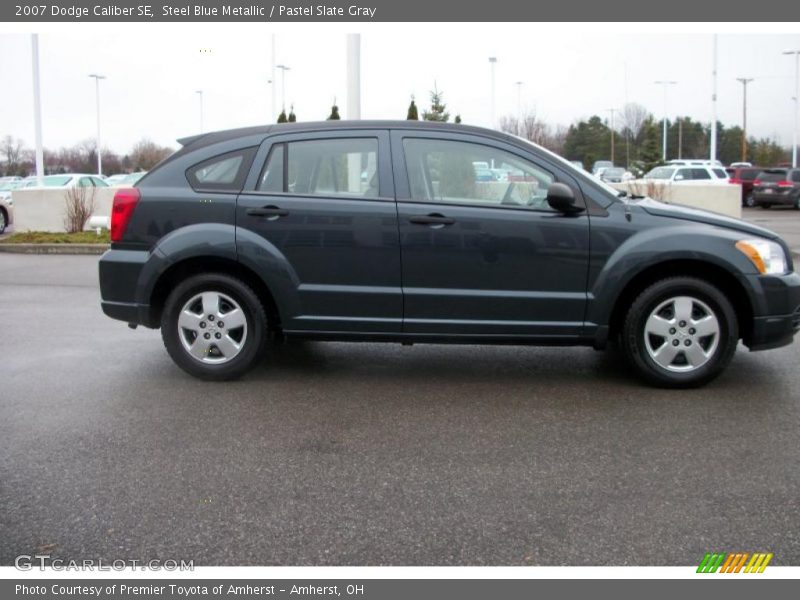 Steel Blue Metallic / Pastel Slate Gray 2007 Dodge Caliber SE