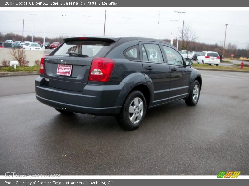 Steel Blue Metallic / Pastel Slate Gray 2007 Dodge Caliber SE