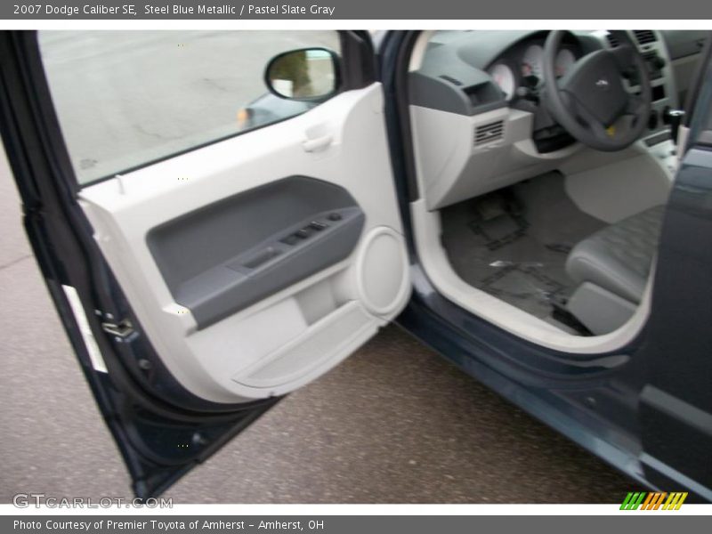 Steel Blue Metallic / Pastel Slate Gray 2007 Dodge Caliber SE