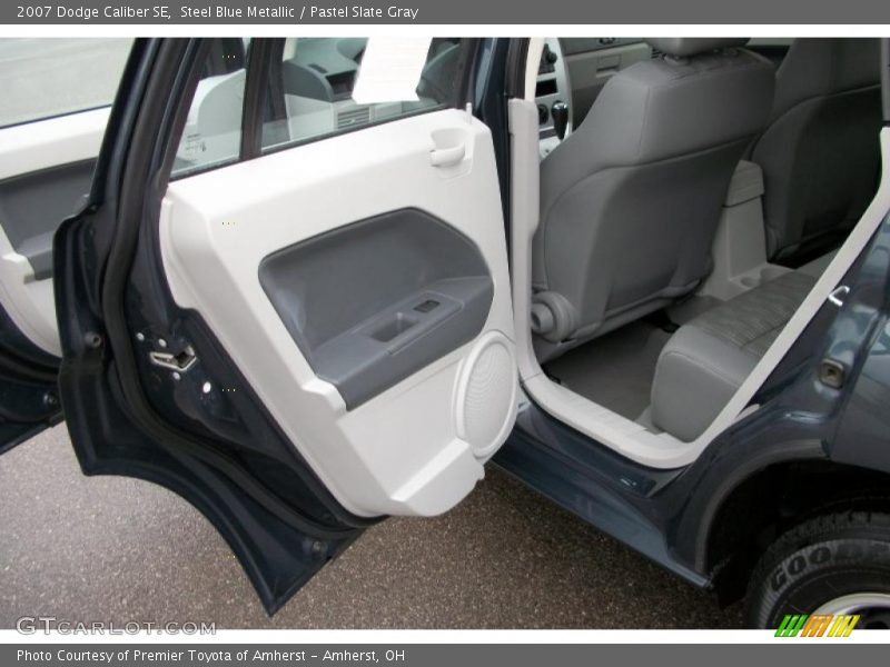 Steel Blue Metallic / Pastel Slate Gray 2007 Dodge Caliber SE