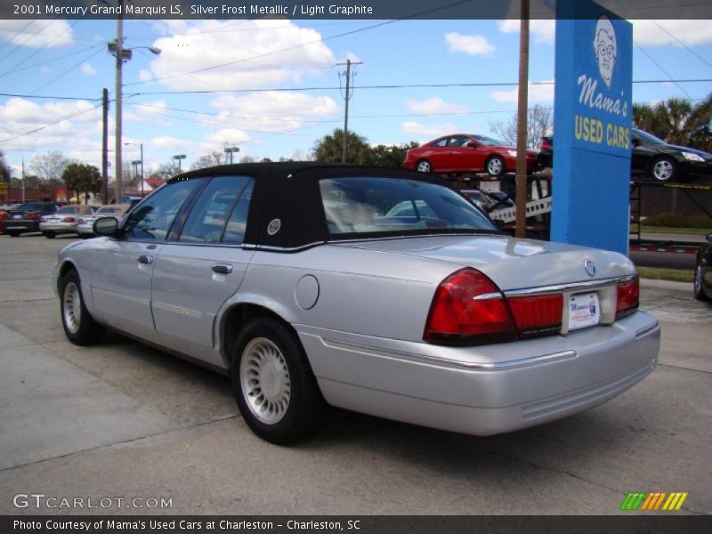 Silver Frost Metallic / Light Graphite 2001 Mercury Grand Marquis LS