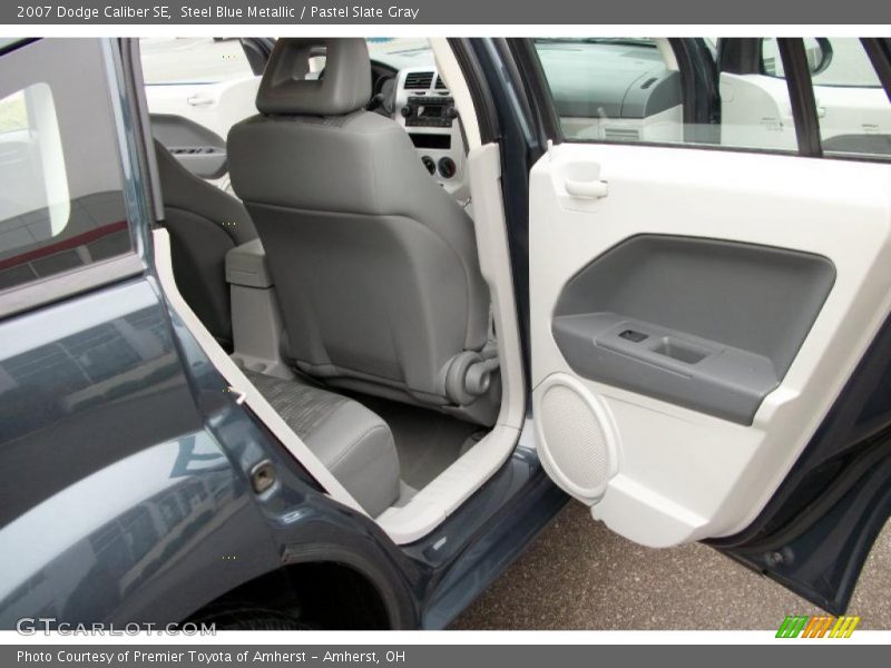 Steel Blue Metallic / Pastel Slate Gray 2007 Dodge Caliber SE